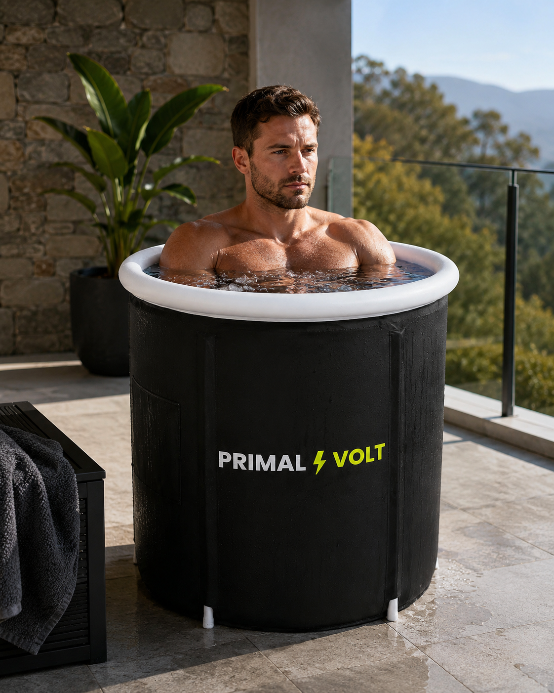 Primal Plunge Pro — Portable Cold Plunge Tub for Athletes